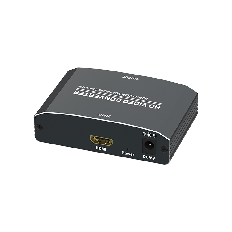 PII-632 Конвертер HDMI VGA+HDMI со звуком 3,5 мм и поддержкой 1080P