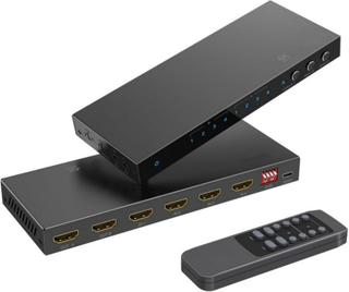 Пользовательский многоэкранный KVM-переключатель, 4K HDMI, многоэкранный переключатель, делитель экрана, 4 разделителя экрана HDMI с бесшовным соединением 