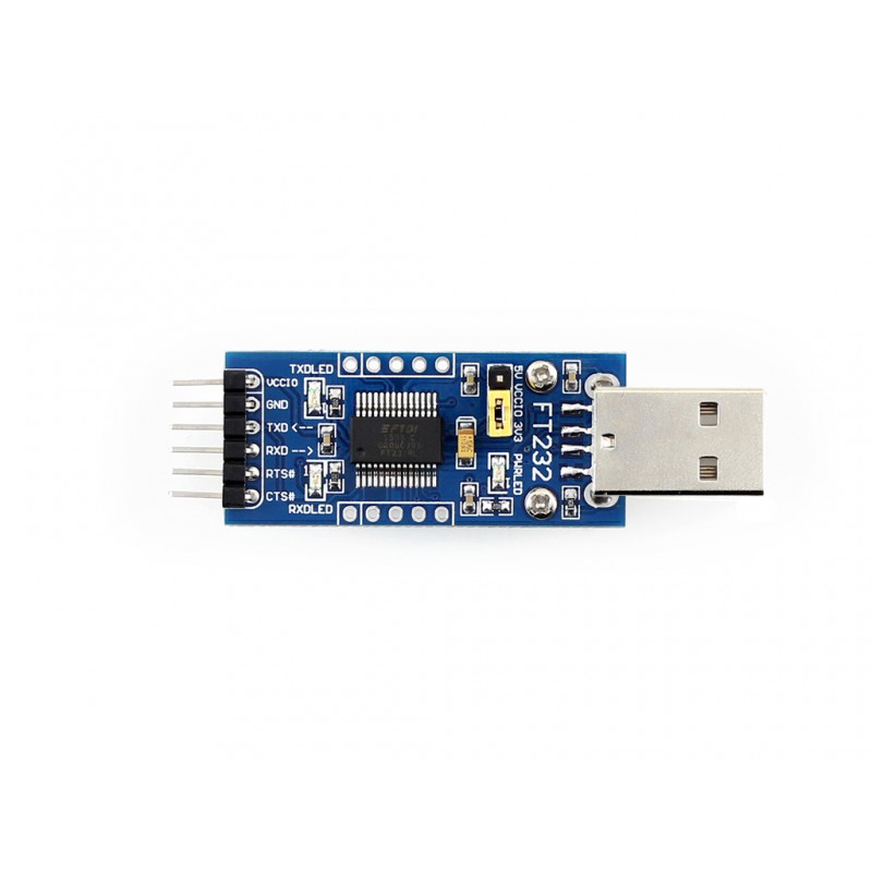 Модуль связи FT232 USB-UART (TTL), разъем USB-C/USB-A